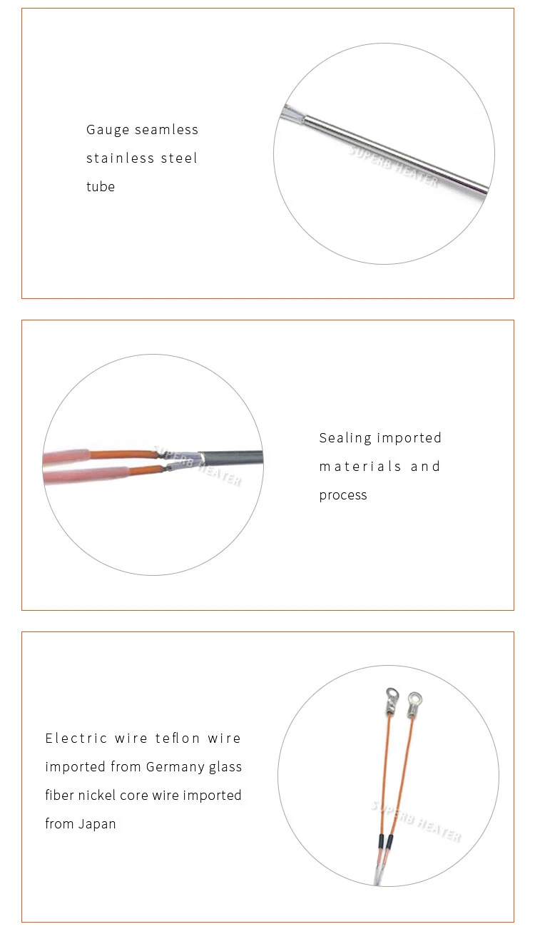 HzdaDeve 24V 40W Cartridge Heater NTC 100K Thermistor Temp Sensor for Flsun Q5 QQ-S SR Delta 3D Printer Extruder Hot End