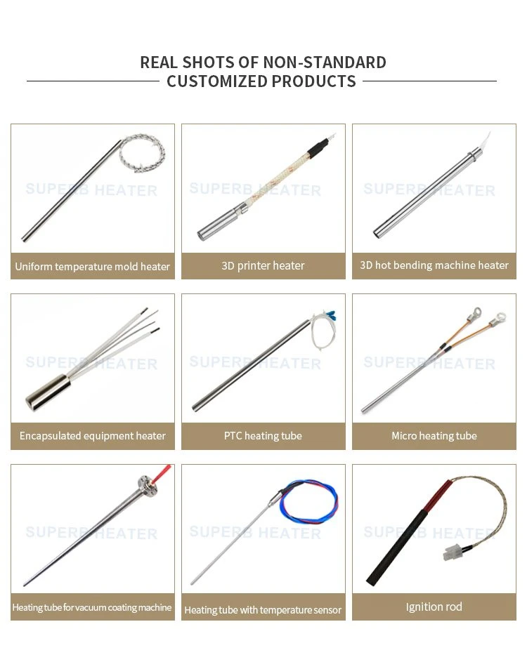 3D Printer NTC Thermistor, 6-Pack 3950 100K Ohm Thermistor Temp Sensor Replacement for Creality Ender 3 5 Pro CR6 CR10S Series 3D Printer Hotend, Wiring 1m39.4inches 2Pin XH2.5