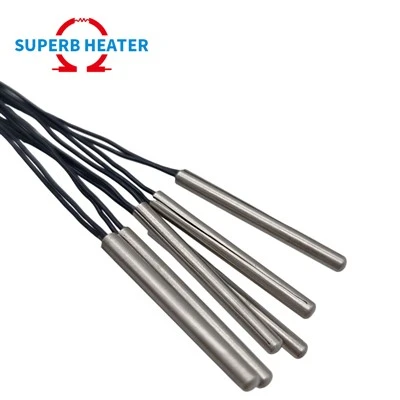24V 44V 48V 25W 30W ডাবল সেমি-সেমিকন্ডাক্টর এবং চিপ সরঞ্জামের জন্য ফাটল গরম করার উপাদান সহ বৃত্তাকার বৈদ্যুতিক হিটিং টিউব