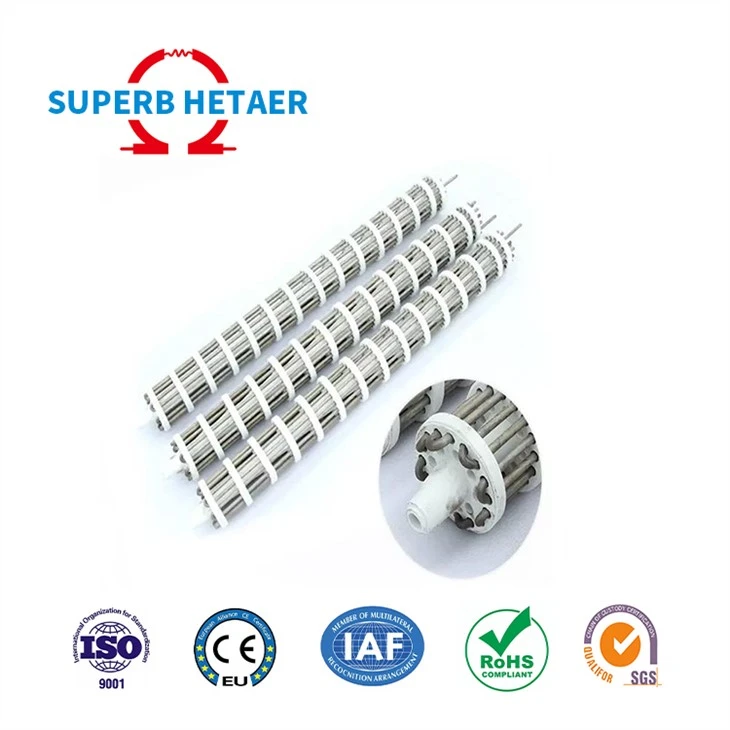 Industrial Furnace Radiant Tube Electric Heating Ceramic Bobbin Heater