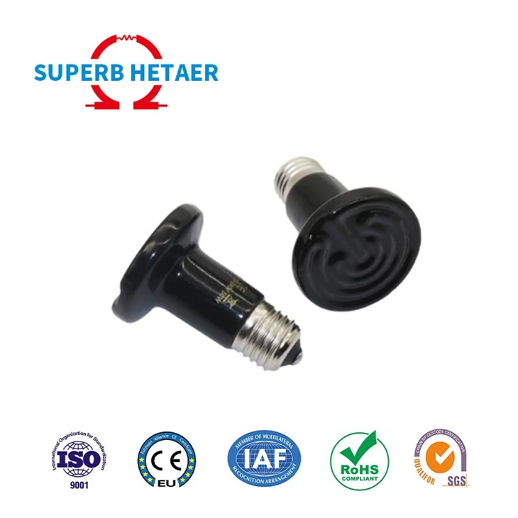 100w Flower Ceramic Heating Lamp