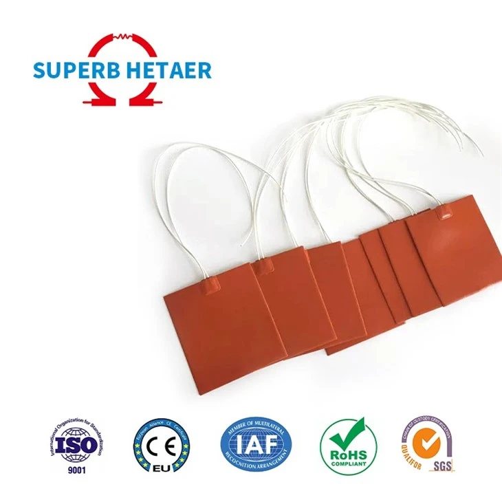 200*300mm 3D Printer Flexible UL Ce Heating Pad With 3m Adhesive