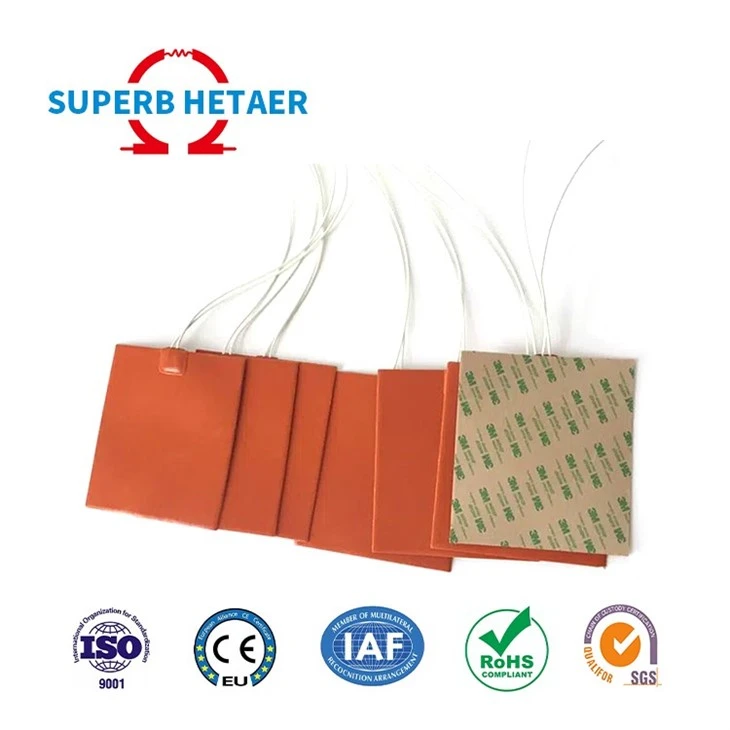 200*300mm 3D Printer Flexible UL Ce Heating Pad With 3m Adhesive