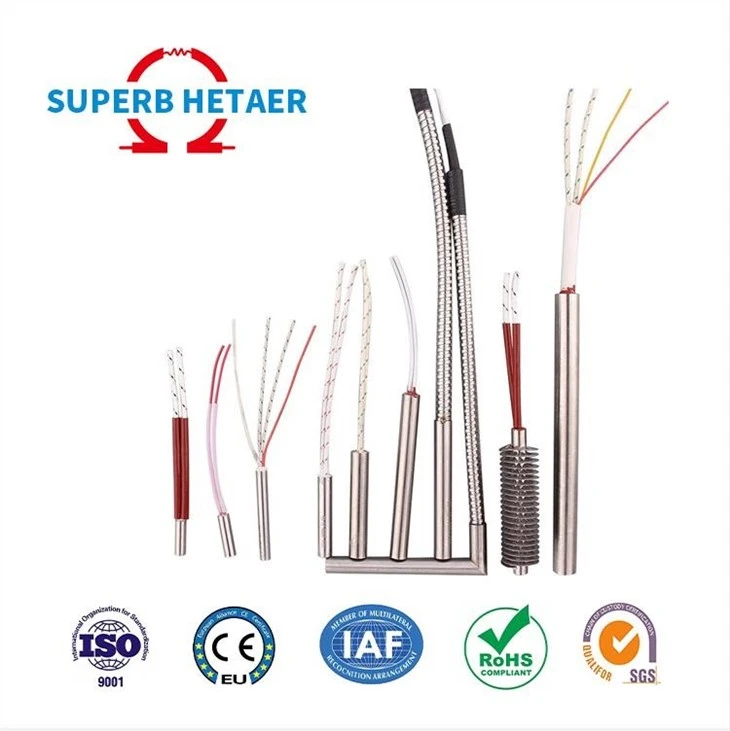 Cartridge Heater With Square Flange